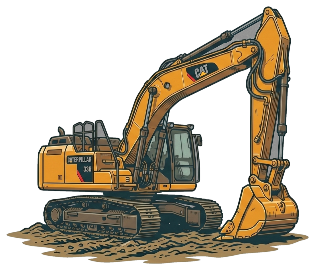Caterpillar 336 — Tracked hydraulic excavator